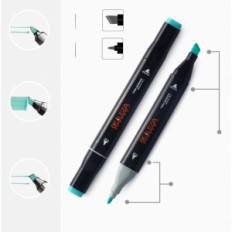 Markers for drawing Belleza Suprema, 167 colors in the bag used