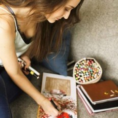 Marcatori per disegnare Belleza Suprema, 167 colori nella borsa utilizzata