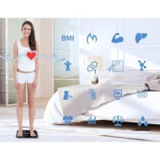 Inteligentni HELLUE FI1902B Podna težina s prikazom do 180 kg