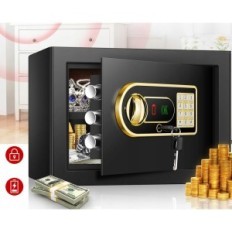 SANFNZ 22L 35x25x25 cm safe, with a fireproof portfolio 20,5x13,5cm