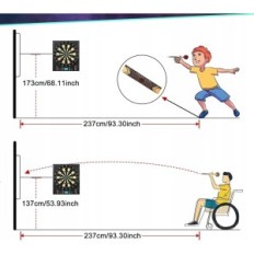 DART DART DARTE MEJASG CON 12 DARTS, 34 juegos, 1-8 jugadores