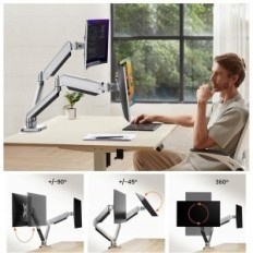 ERGEAR EGDS8, 13 "-32", monitor VESA 100/75 mm, fino a 8 kg