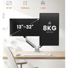 EGEAR EGDS8, 13 -32 ", Monitorji VESA 100/75 mm, do 8 kg