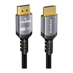 Cable HDMI SNIOKCO SN-HD8K-10M 8K, 48 Gbps, 10 m, 4K @ 120 Hz, 8K @ 60 Hz