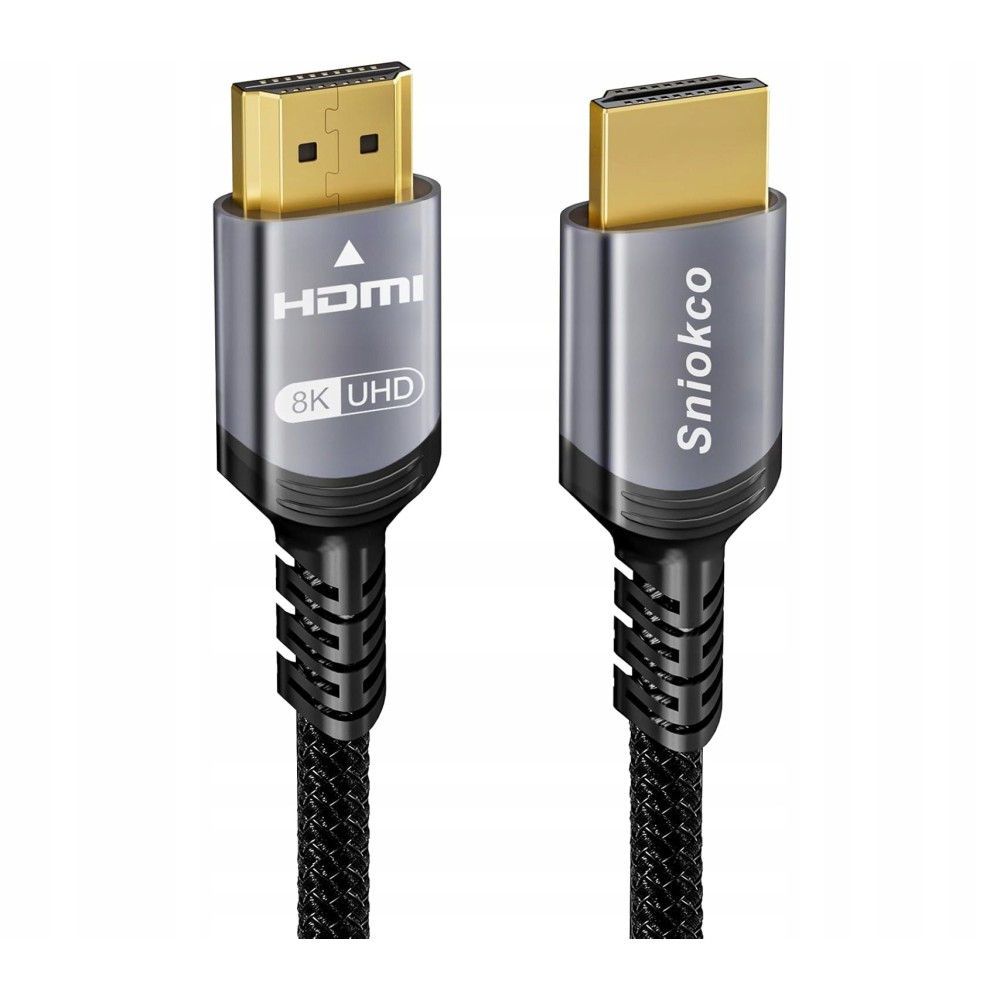 HDMI SNIOKCO SN-HD8K-10M 8K-Kabel, 48 Gbit / s, 10 m, 4k @ 120 Hz, 8k @ 60 Hz