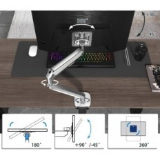 Ein Monitor zwingt FM4545 bis 13-36 '', VESA 75/100