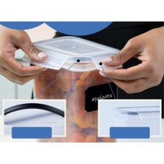 Conjunto de contenedor de contenedores de almacenamiento de alimentos herméticos para productos, 24 PCS