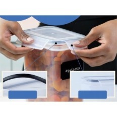 Hermētiskā pārtikas uzglabāšanas konteinera komplekts produktiem, 24 gab