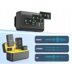 Wireless Microphone System på Fulaim X5 Clip fra opladning af tilfælde