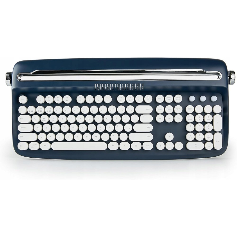 Draadloos Bluetooth-toetsenbord Yunzii Acto B503 met blauwe standaard