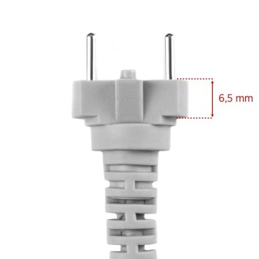 Saeyang kabel til Marathon håndstykke SDE-H200, SDE-SH300S, SDESH30N, SDE-M33E, SDE-M40ES grå — forfra