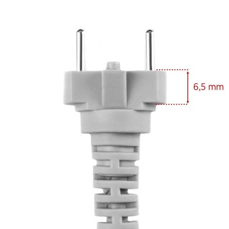 Saeyang kabel til Marathon håndstykke SDE-H200, SDE-SH300S, SDESH30N, SDE-M33E, SDE-M40ES grå — forfra
