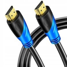 HDMI Câble ROMMISIE 4K / 60 Hz (HDMI 2.0.18 GB / s), 25m, utilisé