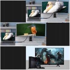 Καλώδιο HDMI ROMMMISIE 4K / 60 HZ (HDMI 2.0.18 Gb / s), 25m, που χρησιμοποιείται