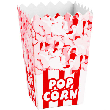 Box karton på popcorn...