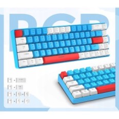Klaviatuur ja Jindiao T8 LPNHE815327268 Klaviatuur Set ja Mice815327268 RGB + USB-C, sinine