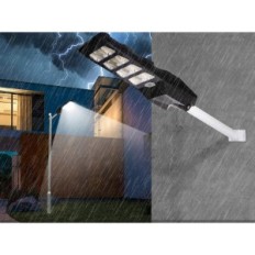 Pouliční lampa Kingwei EU290 400W, 40000 LM se solárním panelem, 20000 mAh