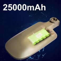 Ulična svjetiljka Kingwei EU879 300W, 6,500k, sa solarnim pločama 25W + pilot