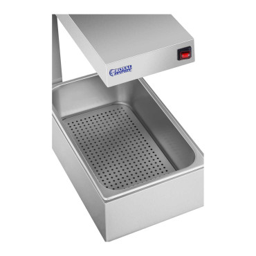 Lâmpada de aquecimento Food & Beverage Pratos para pratos 500W + GN1 Recipiente / 1