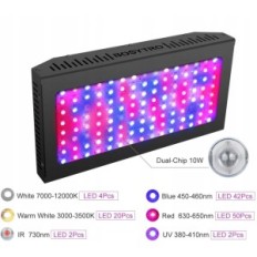 LED-lamppu Bosytro-kasvien kasvattamiseksi, 1200 W