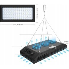 LED lampe til dyrkning af Bosytro Planter, 1200 W
