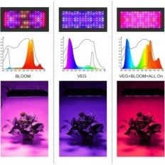 LED-lámpa növénytermesztéshez BOSYTRO, 1200 W
