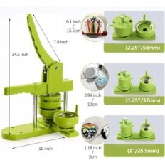 Machine for pressing pendant F7F9 Z1, Sizes: 25, 32, 58 mm