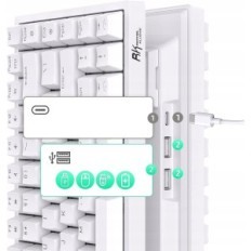 Keyboard meccanico wireless Royal Kludge RK84 RGB BT5.0 / 2.4G / USB-C