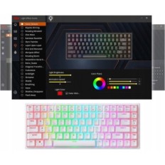 Wireless Mechanical Keyboard Royal Kludge RK84 RGB BT5.0 / 2.4G / USB-C