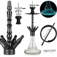 Set di tubi dell'acqua Reanice 63cm Set completo ciotola, kaloud, serpente, lanciatore