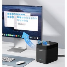 Docking station per il disco rigido ORICO DS500U3 3.5 '', SATA SATA3.0, 5x10TB