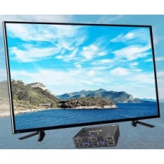 KVM KCEVE KC-KVM202DP Krmilnik USB 3.0 2 PC, 4K @ 144 Hz, DisplayPort 1.4