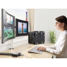 KVM KCEVE KVM202DH Controlador, 2 PC, 4xusb 3.0, 2 puertos 4K @ 60 Hz