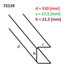 Guias de contêineres GN para mesas de refrigeração Royal Catering