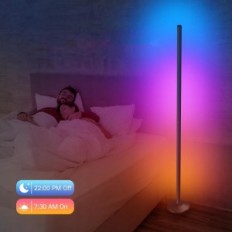 LED grindų lempa OUTON LPNHE817690961, 165 cm, RGB, WiFi