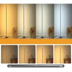 LED-Stehleuchte Outon LpnHe817690961, 165 cm, RGB, WiFi