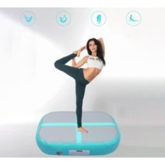 Opblaasbare gymnastische mat PPXIA GROENE AIRMAT 100X60X20CM vlekken gebruikt