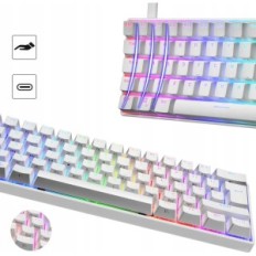 Mekaniskt tangentbord Keyboard Lexonelec MK21 RGB + GAME MOUSE 6400 dpi
