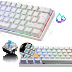 Mechanisch toetsenbord toetsenbord Lexonelec MK21 RGB + game muis 6400 dpi