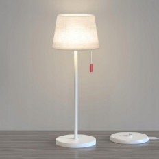 Bezvadu GGG-1230 galda lampa, 3 līmeņu spilgtums, balts