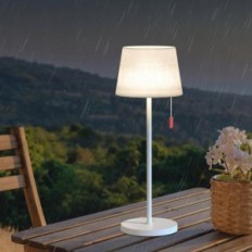 Lampe de table GGG-1230 sans fil, 3 niveaux luminosité, blanc
