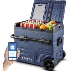 Réfrigérateur Bodega EU TAW55 55L, DC12V / 24V, AC 100-240V, application WiFi