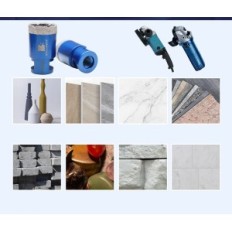 Brschnitt Set1, 20 \ 25 \ 35 \ 50 mm Diamond-boormachines instellen met M14-draad