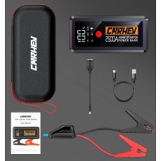 Auto starteris Carhev JS-02, 2500A, Power Bank 21800mAh ar lukturīti