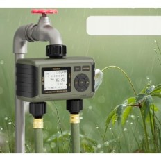 Diivoo WT-04 irrigation controller, 2 zones, 6 programs used