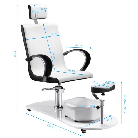Sillón spa para pedicura con masajeador 308