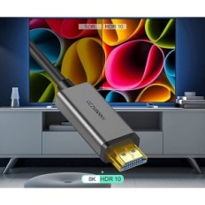 HDMI Annnwnwzzzd kabel, 8K 60 Hz, HDMI 2.0, 48 GB / S, 4K 120 Hz, 10 m
