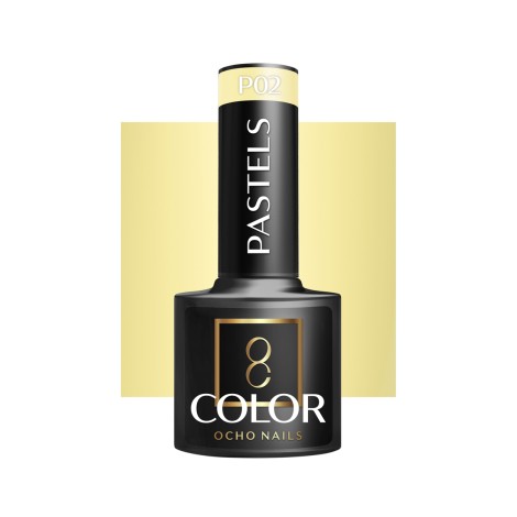 OCHO NAILS Hybrid neglelak pasteller P02 - 5 g — forfra