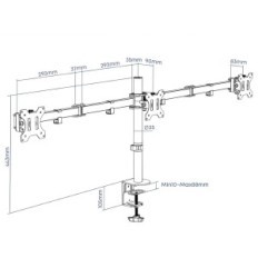 Tulajdonos három PUTORSEN MAS- 3- W, 13- 27 ", maximum 7 kg, Fehér használt