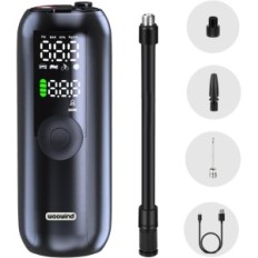 Bomba portátil WOWIND LP1 150PSI compatível com Presta Schrader e Dunlop